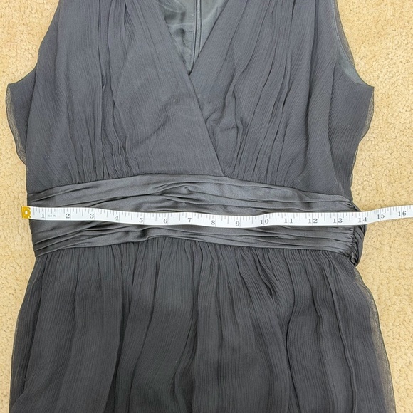 Maggy London 100% Silk Black Sleeveless dress - Picture 7 of 9